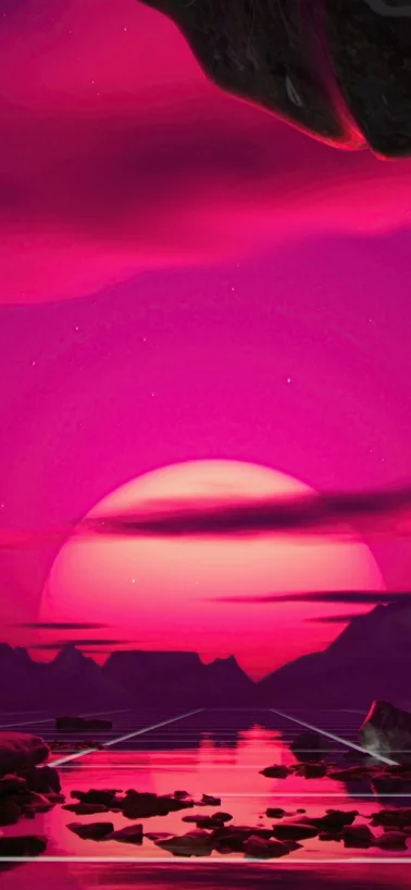 Sunset Pink Sky Android