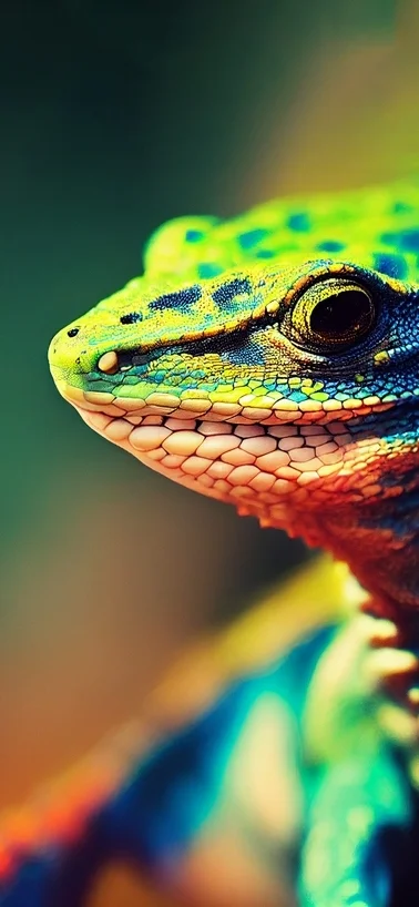Colourful Lizards Android Mobile 4K Wallpapers Download