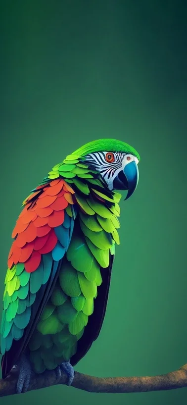 A Cute Adorable Macaw Samsung Galaxy S24 Wallaper