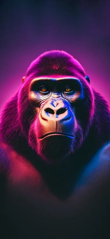 Gorilla Face Art Stunning Ultra HD wallpapers