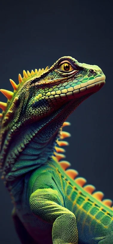 Colourful Lizard
