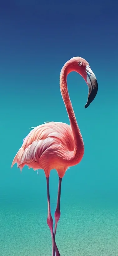 Pink Flamingo iPhone 15 Pro
