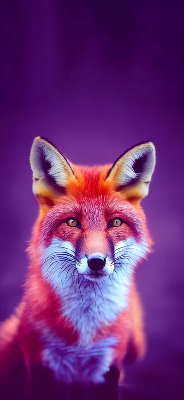 Cute Fox Android Mobile 8K
