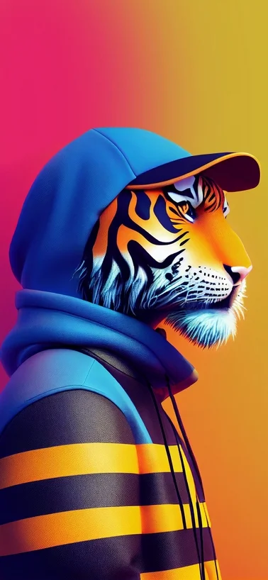 Tiger Portrait Art Samsung Galaxy