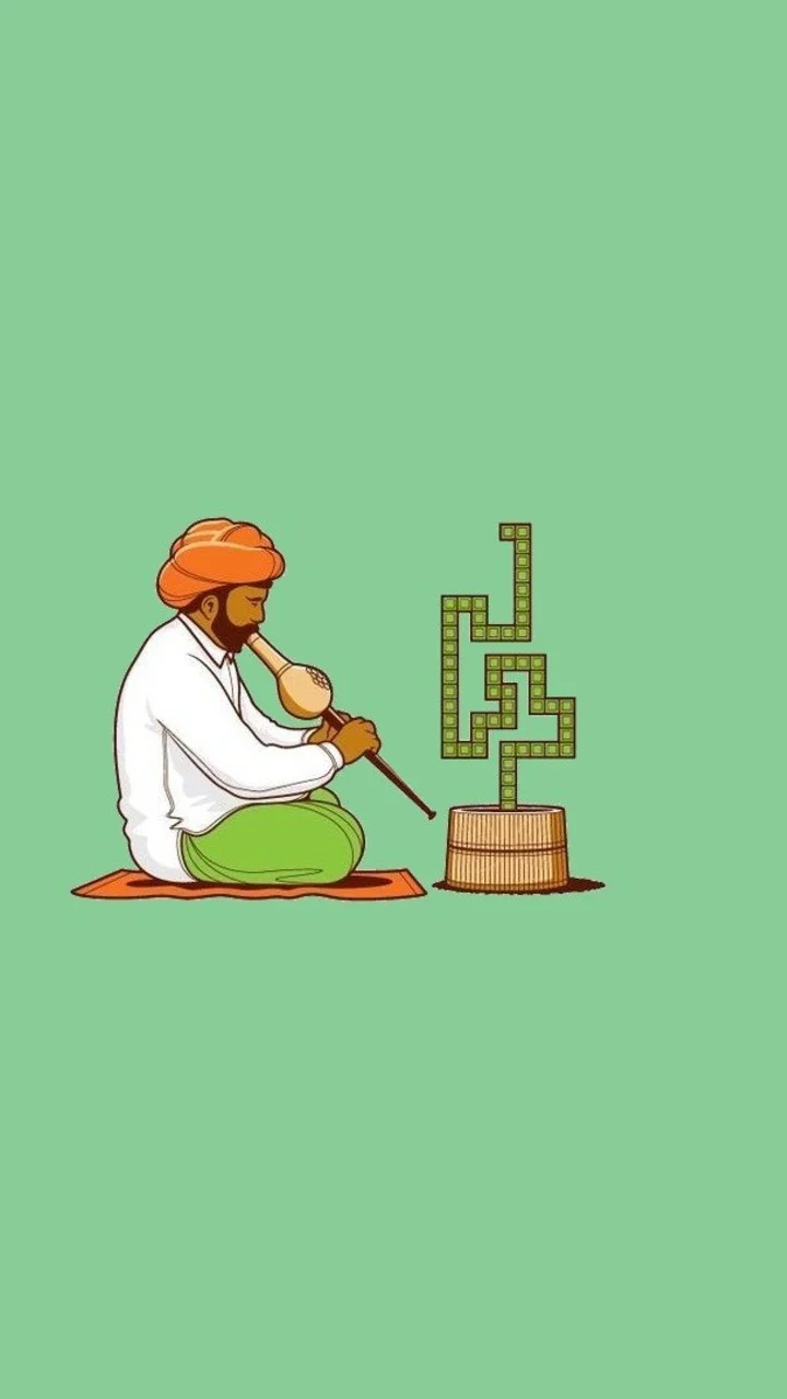 Snake Charmer Minimal Wallpapers to Inspire Your iPhone Screen