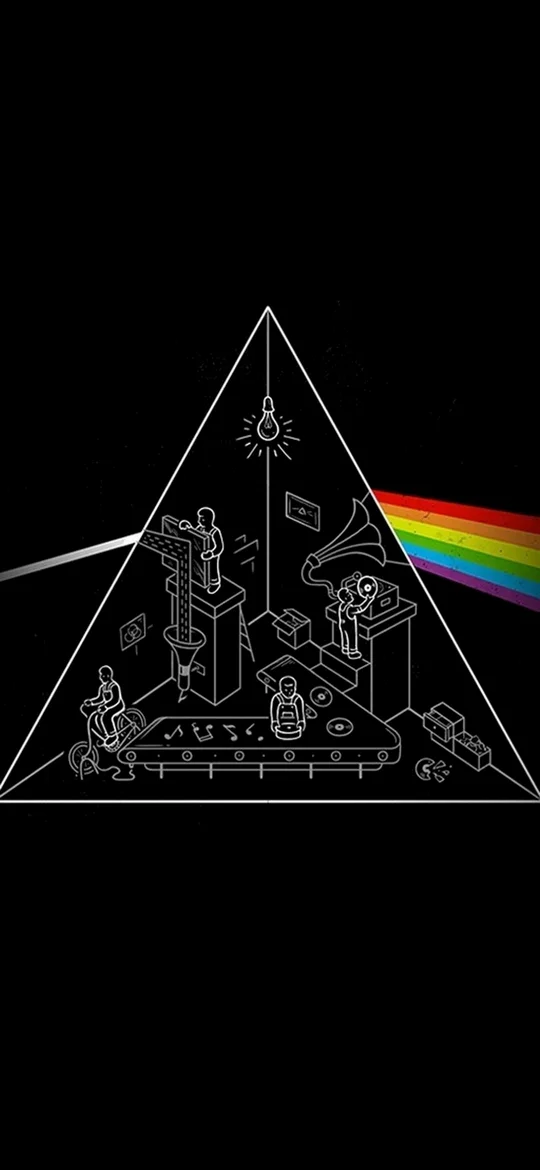 High resolution Dark Side of the Moon backgrounds iPhone