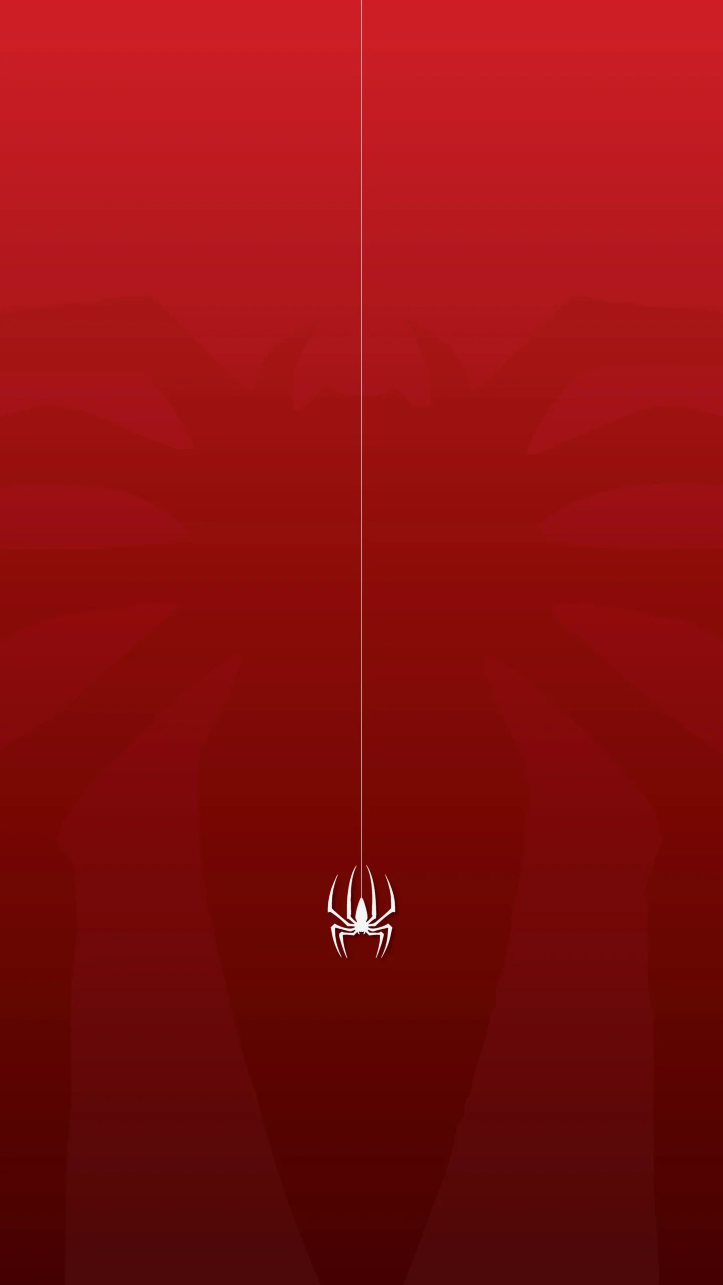 Spider-Man Logo Red Minimal Redmi 12C 4K Wallpaper Download