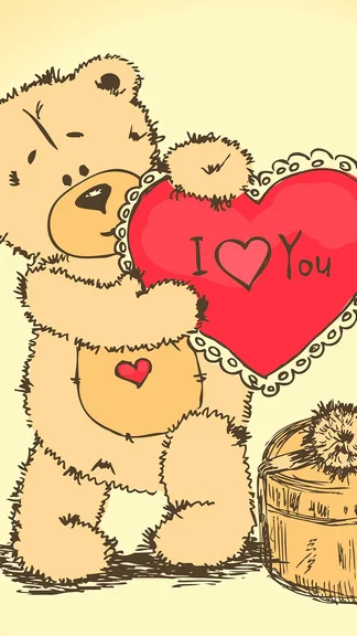 Valentines Teddy Bear Oppo Reno