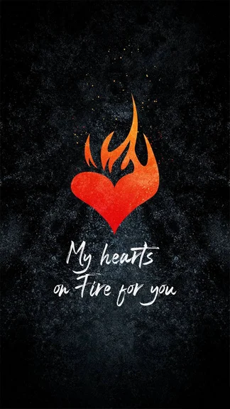 My Hearts On Fire Valentine's Day