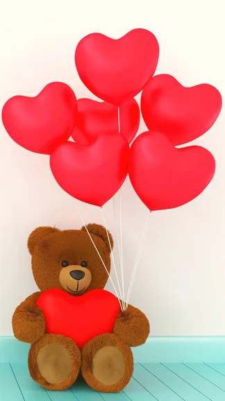 Teddy Bear Heart Energizer Mobile