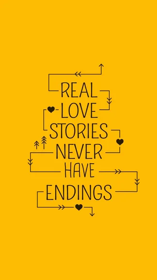 Love Stories Quote Cat S75
