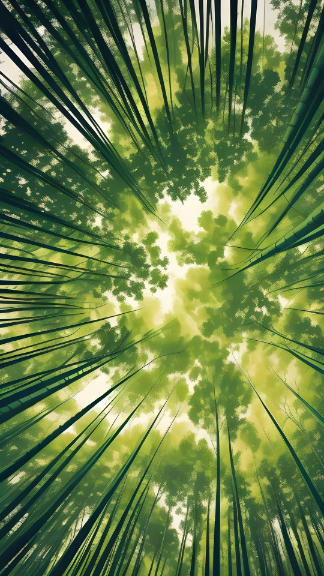 Japanese Bamboo Forest iPhone Background Wallpaper