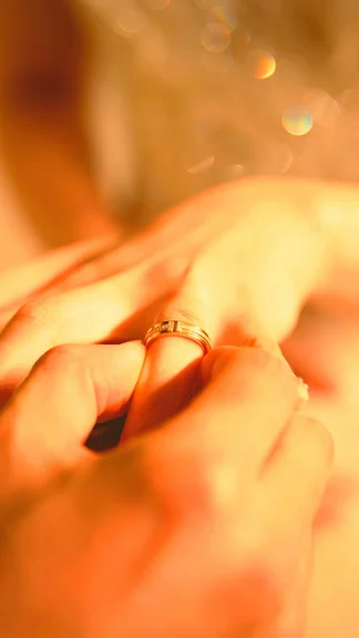 Wedding Ring Marriage Full Screen
