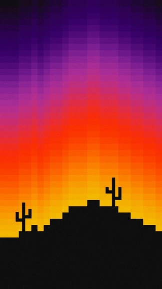 Sunset Dream Pixel Art HD Mobile 1080p Wallpapers