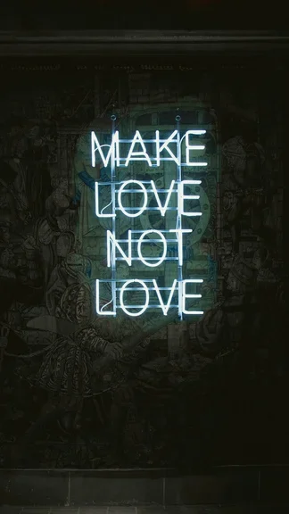 Make Love Neon Light Honor