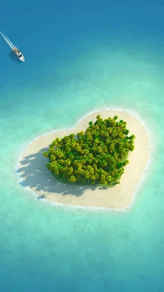 Heart Island iPhone 15